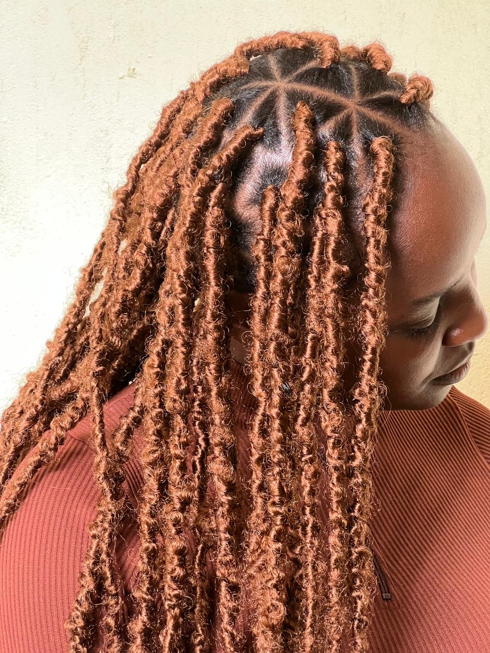 Distressed locs